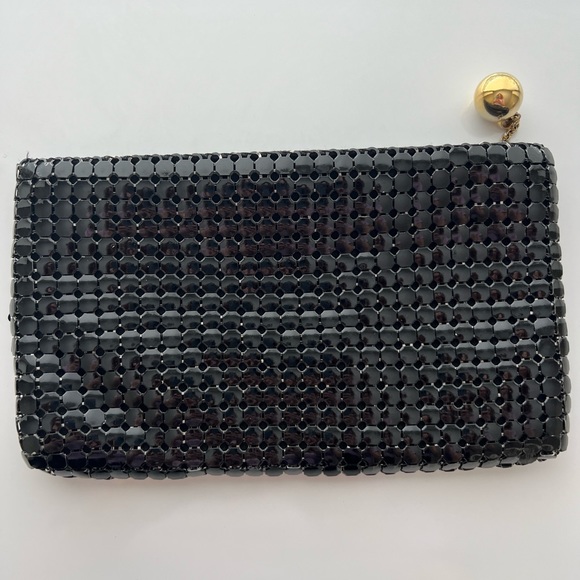 Vintage 1980’s mesh sequence clutch - Picture 2 of 5